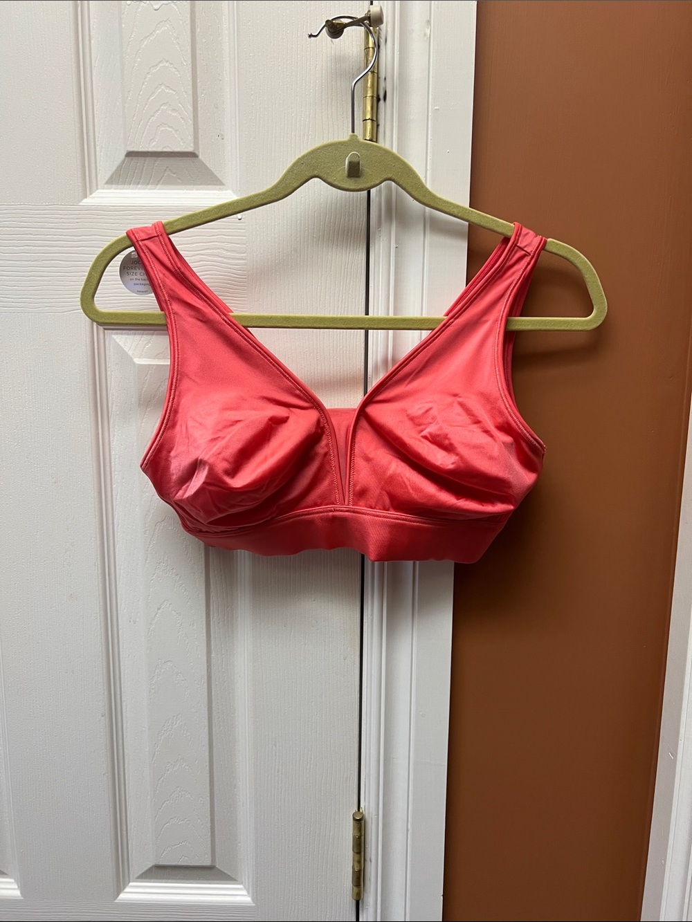 Jockey Wireless Bra - Coral